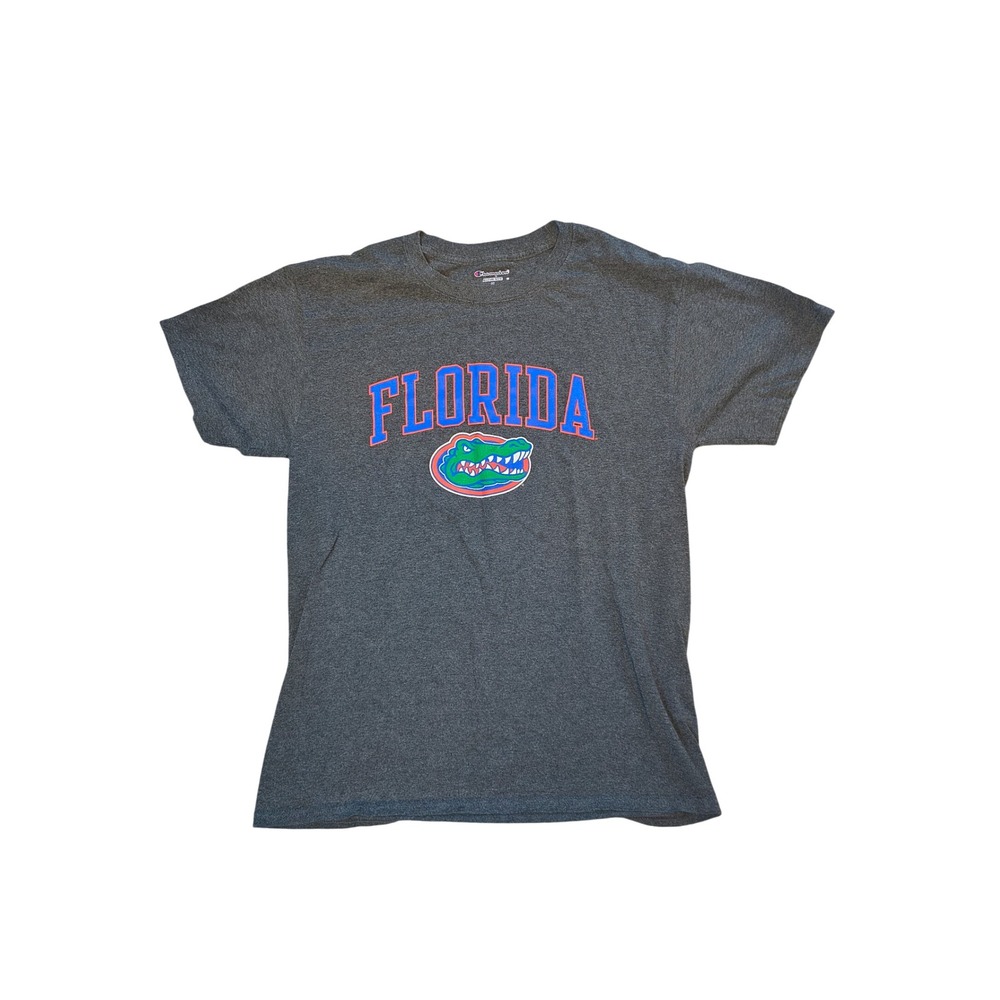 Champion Florida Gators Graphic T-Shirt Charcoal Grey Size M
